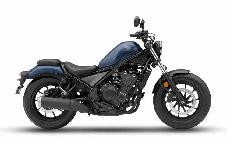 Honda REBEL 500 Bleu denim mat métallique 2020